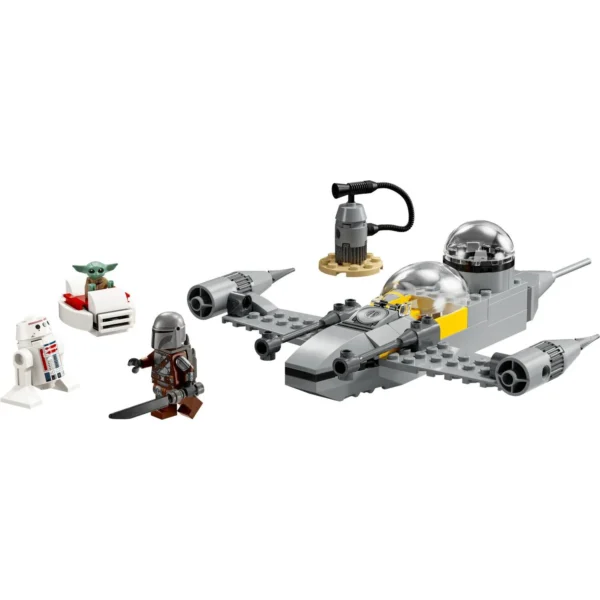 LEGO® Star Wars TM - Nava de lupta stelara N-1 a lui Mando si Grogu 75410, 92 piese - imagine 4
