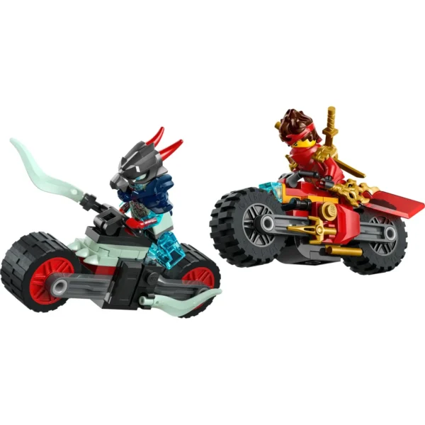 LEGO® NINJAGO® - Cursa de viteza cu motocicleta lui Kai 71838, 79 piese - imagine 4