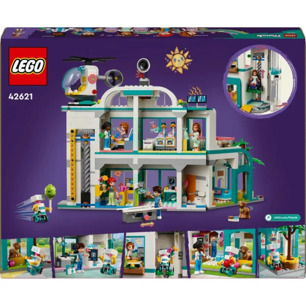 LEGO® Friends - Spitalul orasului Heartlake 42621, 1045 piese - imagine 3