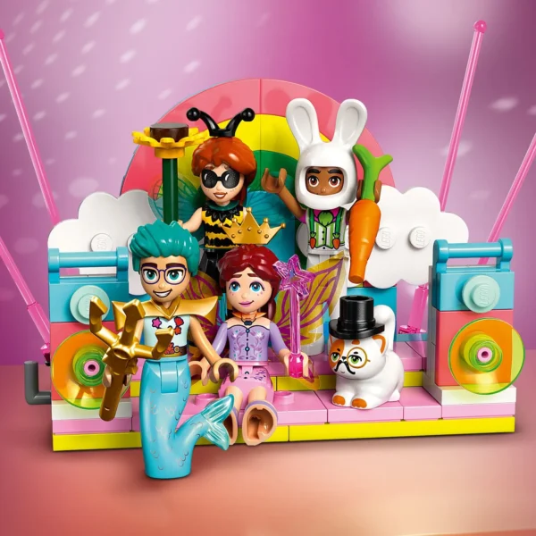 LEGO® Friends - Bal mascat cu unicornul si zana 42661, 261 piese - imagine 6
