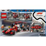 LEGO® City - Boxa si mecanici F1® cu masina Ferrari 60443, 322 piese - imagine 3
