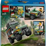 LEGO® City - Camioneta 4x4 off-road 60447, 221 piese - imagine 3