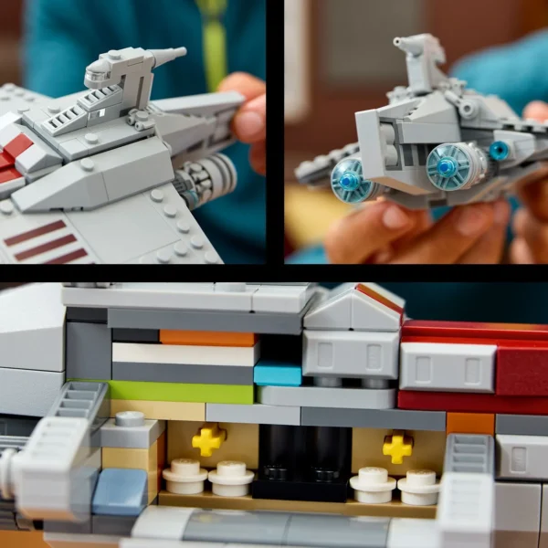 LEGO® Star Wars TM - Nava de asalt din clasa Acclamator 75404, 450 piese - imagine 8