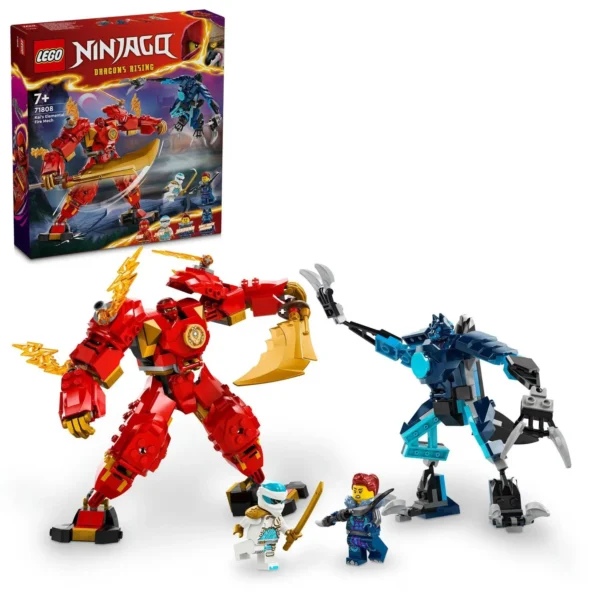 LEGO® Ninjago® - Robotul stihie de foc al lui Kai 71808, 322 piese - imagine 1