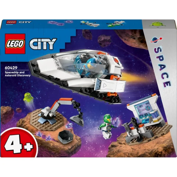 LEGO® City - Nava spatiala si descoperirea unui asteroid 60429, 126 piese - imagine 2
