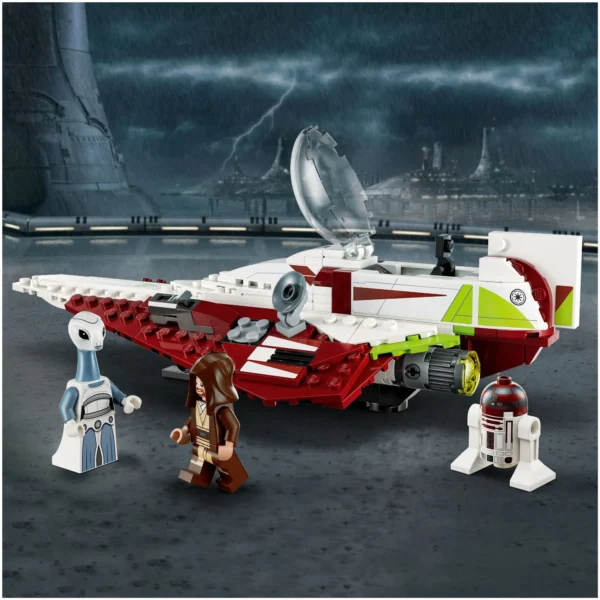 LEGO® Star Wars™ - Jedi Starfighter™-ul lui Obi-Wan Kenobi™ 75333, 282 piese - imagine 7