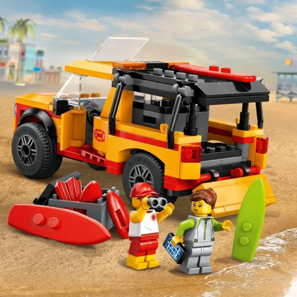 LEGO® City - Masina de interventie a salvamarilor 60453, 214 piese - imagine 6