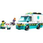 LEGO® City - Ambulanta de urgente 60451, 184 piese - imagine 4