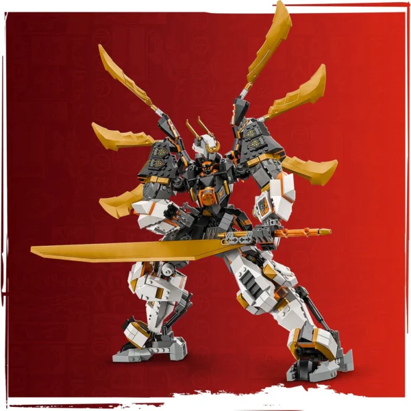 LEGO® Ninjago® - Robotul-dragon de titan al lui Cole 71821, 1055 piese - imagine 8