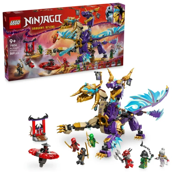 LEGO® Ninjago™ - Dragonul concentrarii Arc 71836, 869 piese - imagine 1