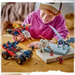 LEGO® Ninjago™ - Ultrarobotul combinat al lui Zane 71834, 1187 piese - imagine 6