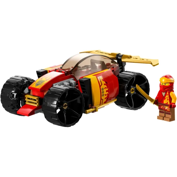 LEGO® Ninjago™ - Masina de curse EVO ninja a lui Kai 71780, 94 piese - imagine 4