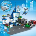 LEGO® City - Sectie de politie 60316, 668 piese - imagine 11
