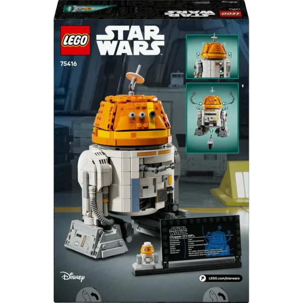 LEGO® Star Wars™ - Droid Astromech Chopper (C1-10P) ™ 75416, 1039 piese - imagine 3