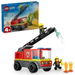 LEGO® City - Autospeciala de pompieri cu scara 60463, 82 piese
