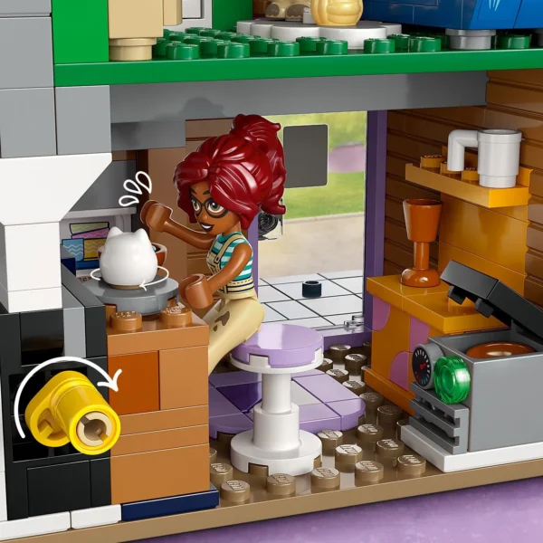 LEGO® Friends - Apartamente si magazine in orasul Heartlake 42670, 2040 piese - imagine 8