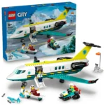 LEGO® City - Avion-ambulanta pentru urgente 60465, 395 piese