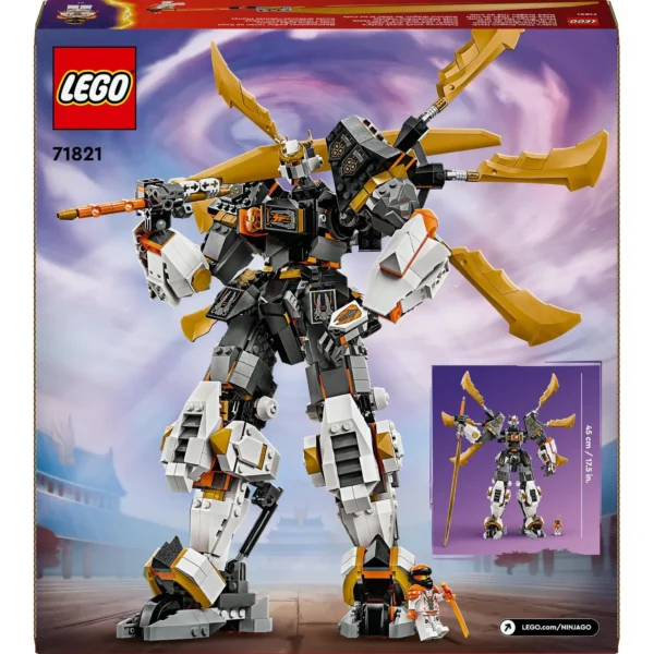 LEGO® Ninjago® - Robotul-dragon de titan al lui Cole 71821, 1055 piese - imagine 3