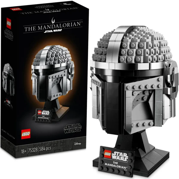 LEGO® Star Wars™ - Casca Mandalorian™ 75328, 584 piese - imagine 1
