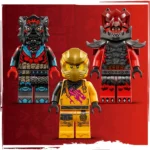 LEGO® Ninjago™ - Superavionul cu reactie al lui Ras si Arin 71833, 510 piese - imagine 9