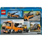 LEGO® City - Camion de remorcare si recuperare cu macara 60467, 793 piese - imagine 3