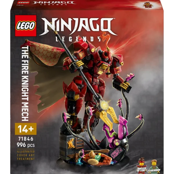 LEGO® NINJAGO® - Robotul cavaler al focului 71846, 996 piese - imagine 2