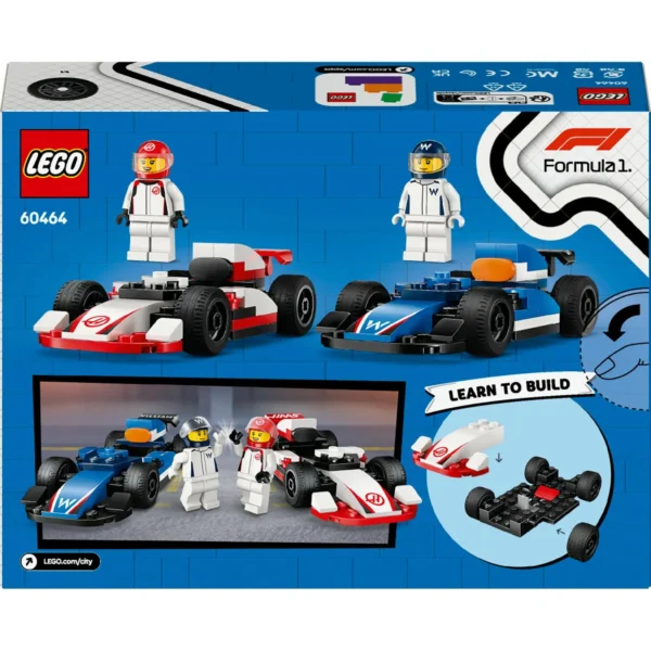 LEGO® City - Masini de curse F1® Williams Racing si Haas F1® 60464, 92 piese - imagine 3