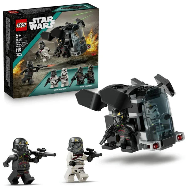 LEGO® Star Wars™ - Pachet de lupta Soldati ai mortii si soldati ai noptii 75412, 119 piese - imagine 1