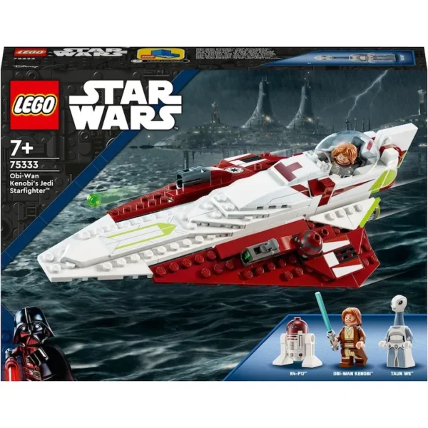 LEGO® Star Wars™ - Jedi Starfighter™-ul lui Obi-Wan Kenobi™ 75333, 282 piese - imagine 2