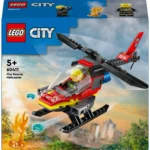 LEGO® City - Elicopter de pompieri 60411, 85 piese - imagine 2