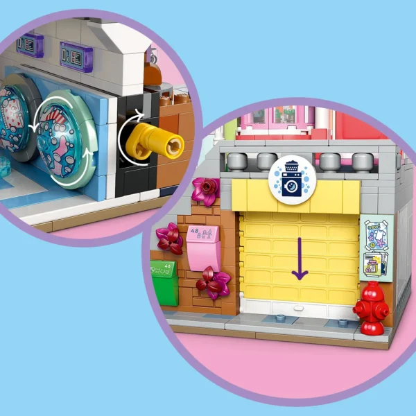 LEGO® Friends - Apartamente si magazine in orasul Heartlake 42670, 2040 piese - imagine 9