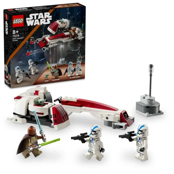 LEGO® Star Wars™ - Evadare pe motocicleta de viteza BARC 75378, 221 piese - imagine 1