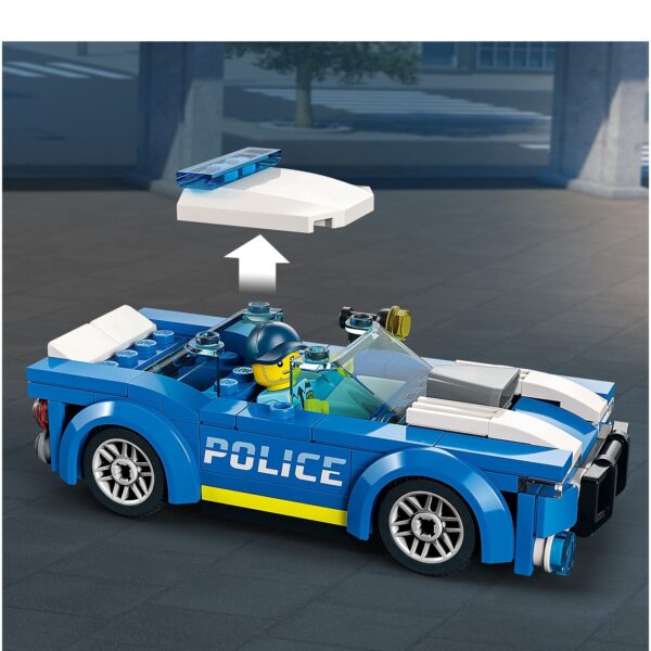 LEGO® City - Masina de politie 60312, 94 piese - imagine 6