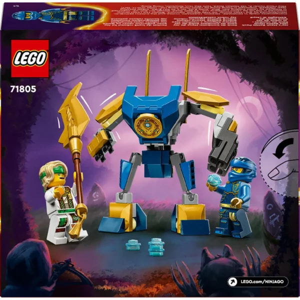 LEGO® Ninjago® - Pachet de lupta robotul lui Jay 71805, 78 piese - imagine 3