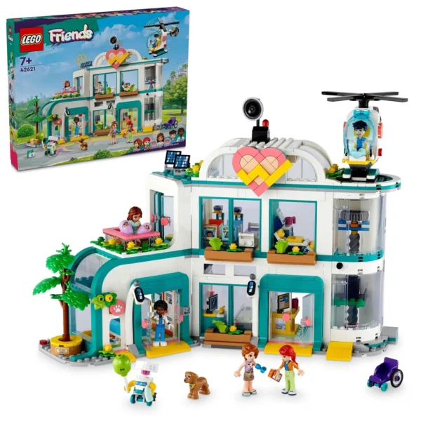 LEGO® Friends - Spitalul orasului Heartlake 42621, 1045 piese - imagine 1