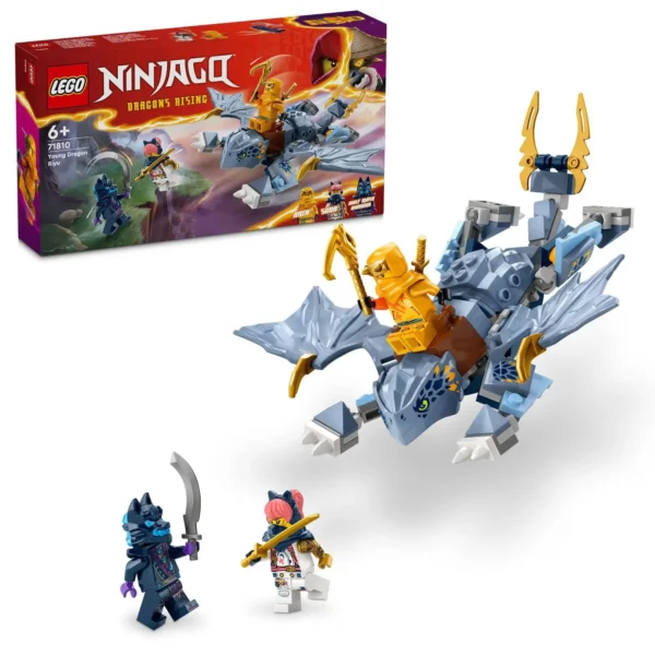 LEGO® NINJAGO® - Tanarul dragon Riyu 71810, 132 piese - imagine 1
