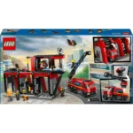 LEGO® City - Statie si camion de pompieri 60414, 843 piese - imagine 3