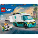 LEGO® City - Ambulanta de urgente 60451, 184 piese - imagine 2
