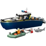 LEGO® City - Urmarire cu barca de politie 60456, 264 piese - imagine 4