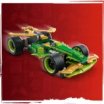 LEGO® Ninjago™ - Masina de curse cu motor cu arc a lui Lloyd 71828, 181 piese - imagine 8