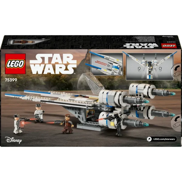 LEGO® Star Wars™ - Nava stelara U-Wing a rebelilor 75399, 594 piese - imagine 3