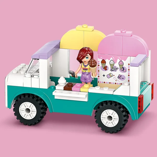 LEGO® Friends - Furgoneta de inghetata in orasul Heartlake 42644, 92 piese - imagine 6