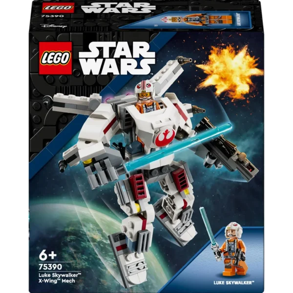 LEGO® Star Wars™ - Robotul X-Wing™ al lui Luke Skywalker™ 75390, 195 piese - imagine 2