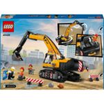 LEGO® City - Excavator galben de constructii 60420, 633 piese - imagine 3