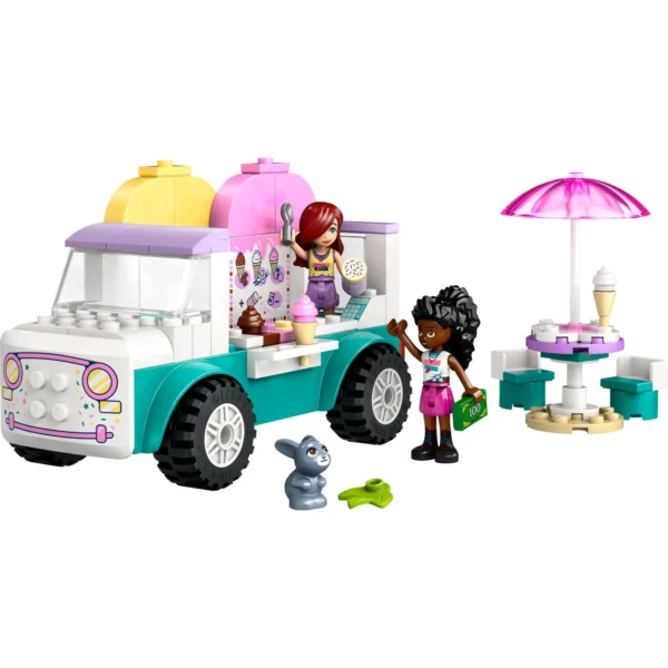 LEGO® Friends - Furgoneta de inghetata in orasul Heartlake 42644, 92 piese - imagine 4