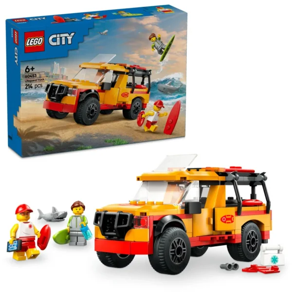 LEGO® City - Masina de interventie a salvamarilor 60453, 214 piese - imagine 1