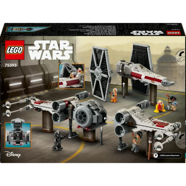 LEGO® Star Wars TM - Hibrid TIE Fighter si X-Wing 75393, 1058 piese - imagine 3