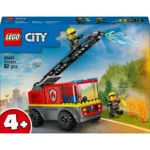 LEGO® City - Autospeciala de pompieri cu scara 60463, 82 piese - imagine 2