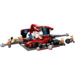 LEGO® City - Boxa si mecanici F1® cu masina Ferrari 60443, 322 piese - imagine 4