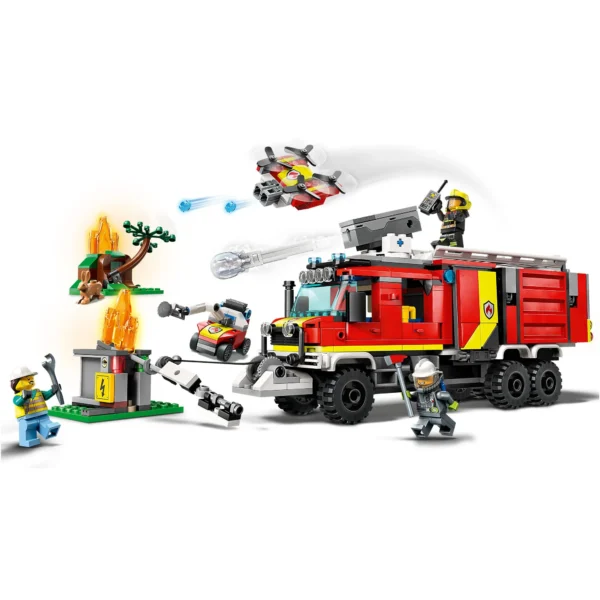 LEGO® City - Masina unitatii de pompieri 60374, 502 piese - imagine 4